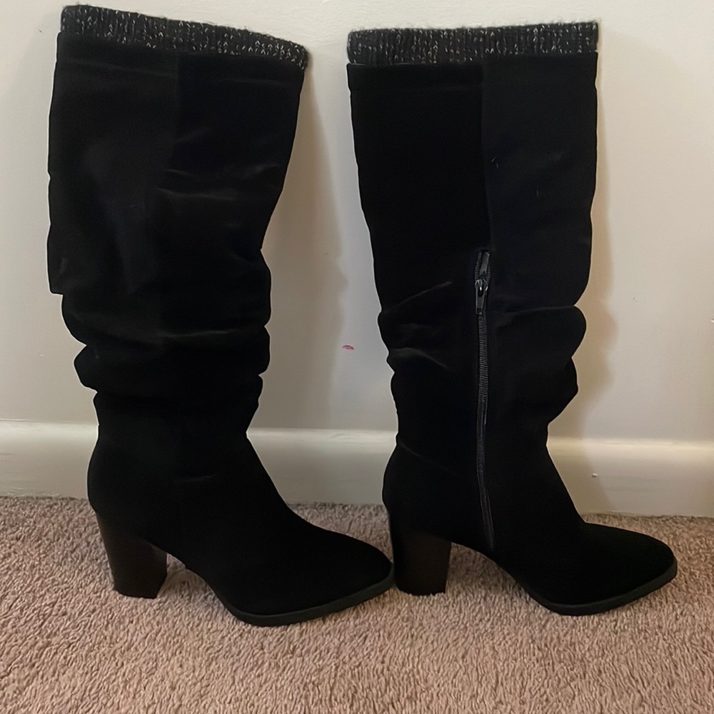 Black boots